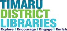 Timaru District Libraries Logo. 