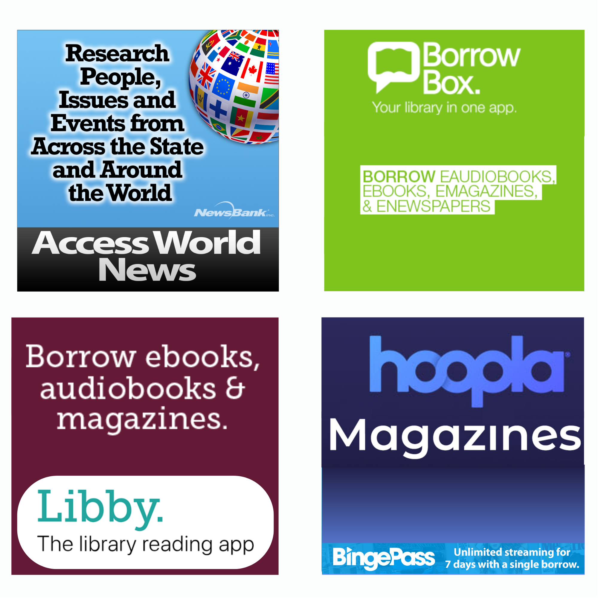Digital Newspapers and Magazines thumbnail image. 