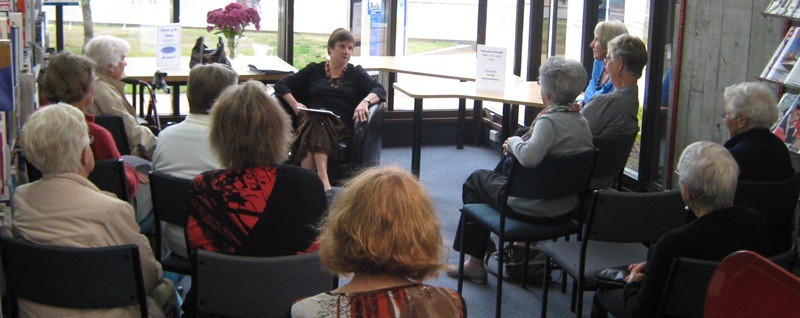 Image of Friends of the Library Meeting with guest speaker Lee Keeley